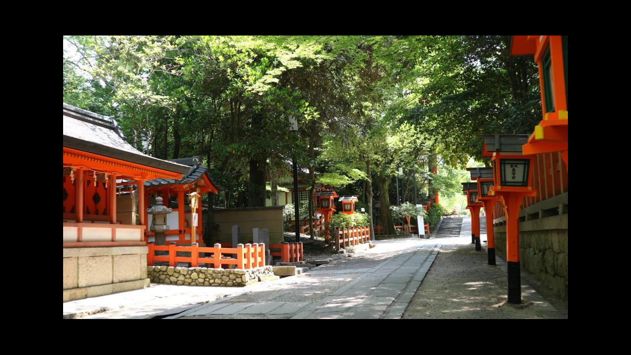 境内社も忘れずに ☆ 八坂神社の御朱印